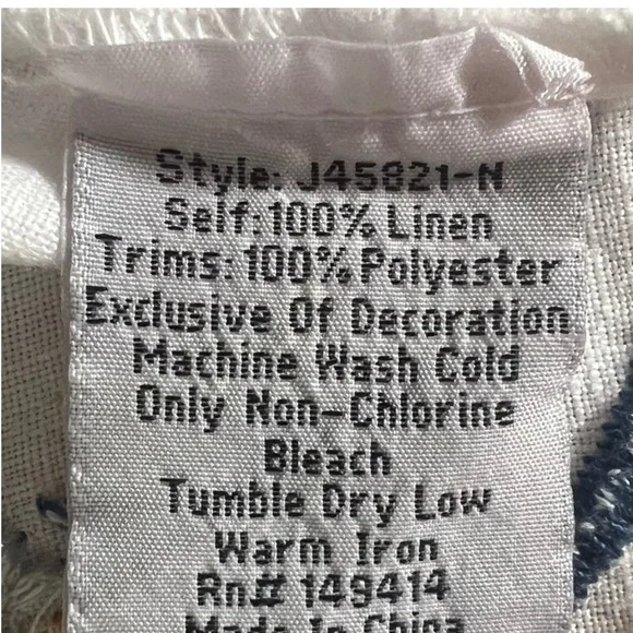 JOHNNY WAS Large multicolor embroidered kimono jacket WATIPASO LINEN KIMONO - Picture 12 of 14